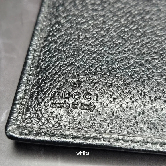Gucci Black Leather ID Card Holder - Picture 3 of 6
